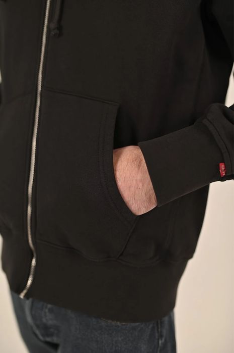 Чорна зип - худі Levi’s ОРИГІНАЛ | Розмір: М | L | XL
