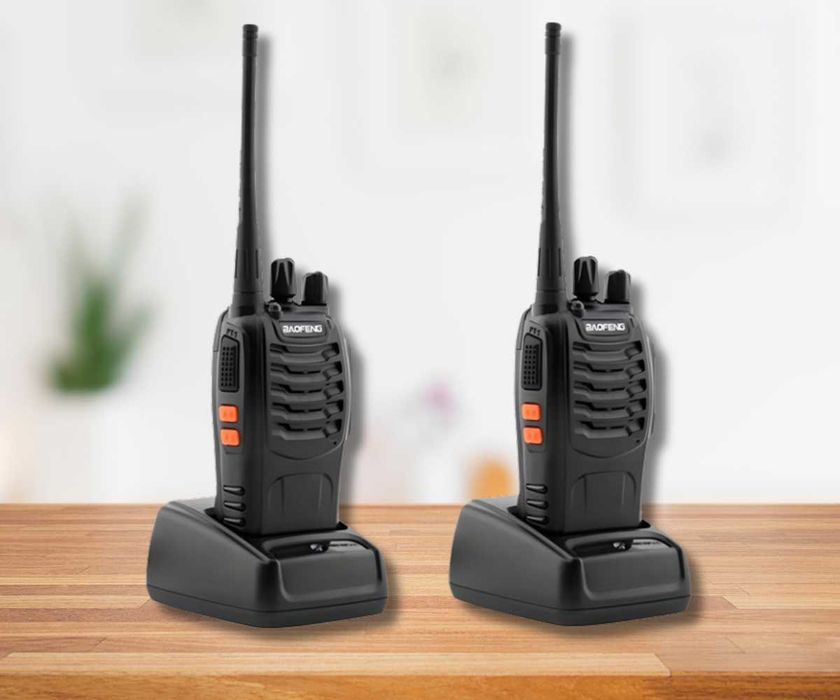 2x KRÓTKOFALÓWKA walkie talkie BAOFENG - duży zasięg - Okazja