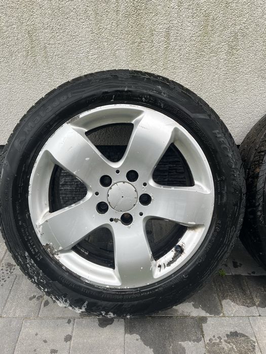Felgi Mercedes w211 16” 5x112 + opony letnie