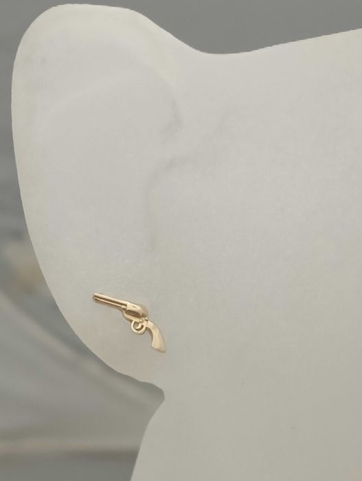 Złote kolczyki 0,80 g