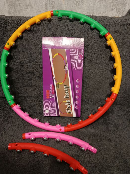 Масажний хулахуп Feel Fit для схуднення та корекції талії (M 0251)