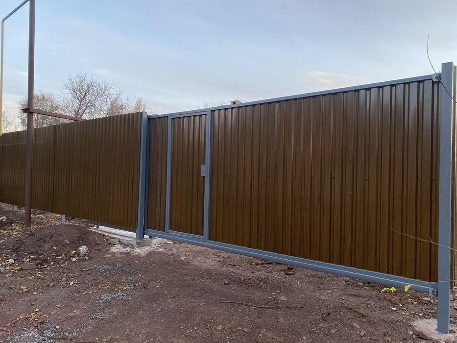 Ворота, заборы, навесы