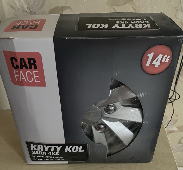 Ковпаки на диски r14 Carfase
