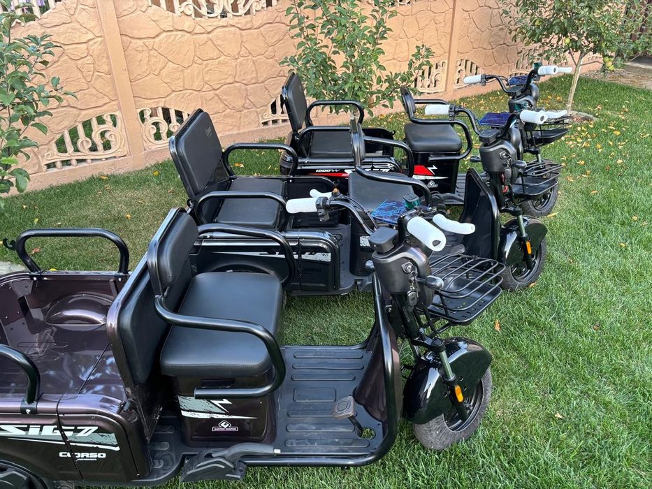 Трицикол CORCO SIG-7 SG Двигун 1200W 72/23АН ДОСТАВКА, ДО ВАС ДОДОМУ