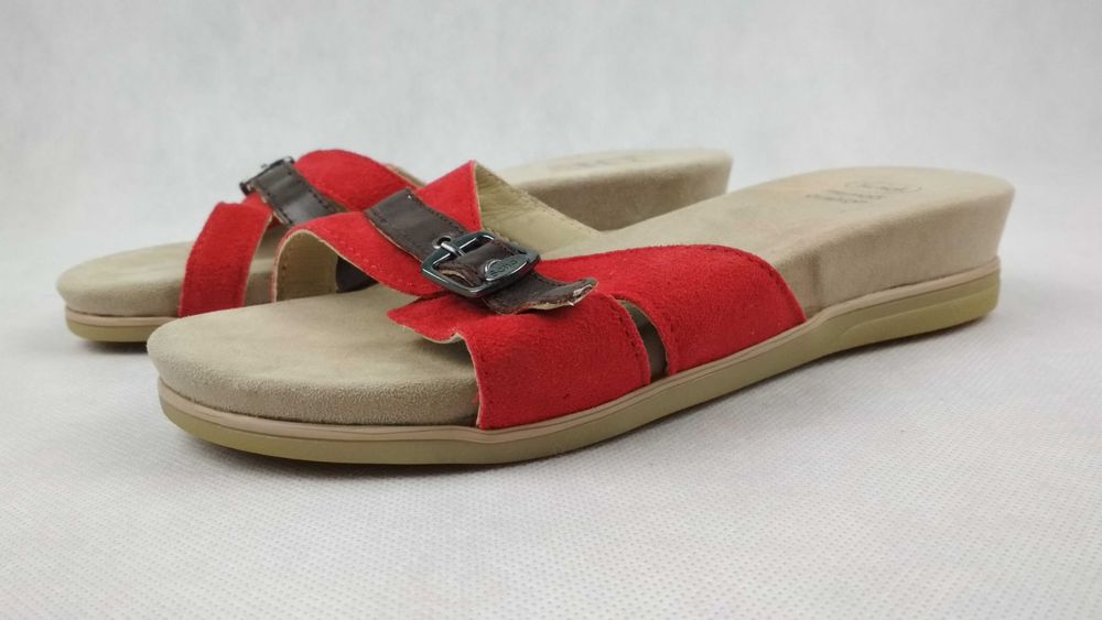 SCHOLL Buty Klapki Sandały Skórzane Roz. 37