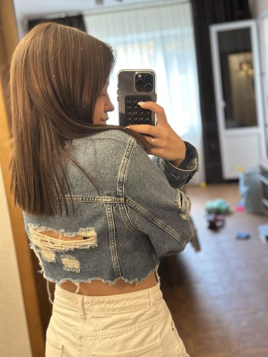 Джинсова куртка джинсовка