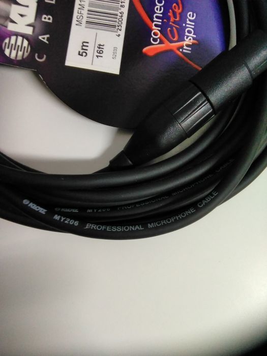 Klotz - cabo microfone - 5m64729697759106121