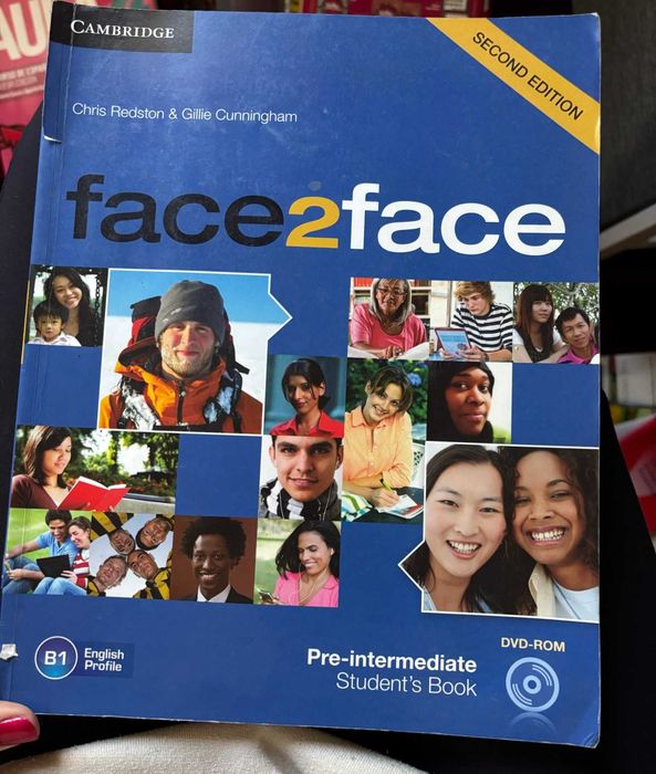 Face2face Pre-intermediate Student's Book with DVD-ROM (English Book)