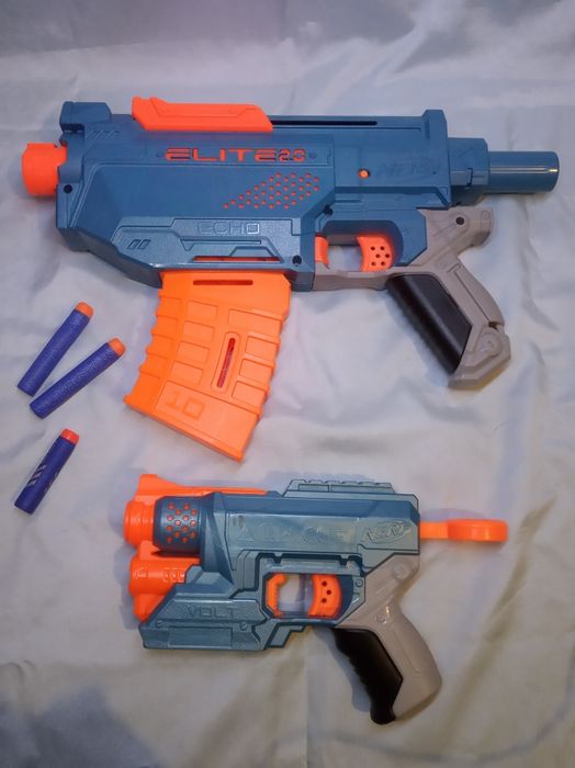 За два бластера! Nerf Elite 2.0 Echo Volt