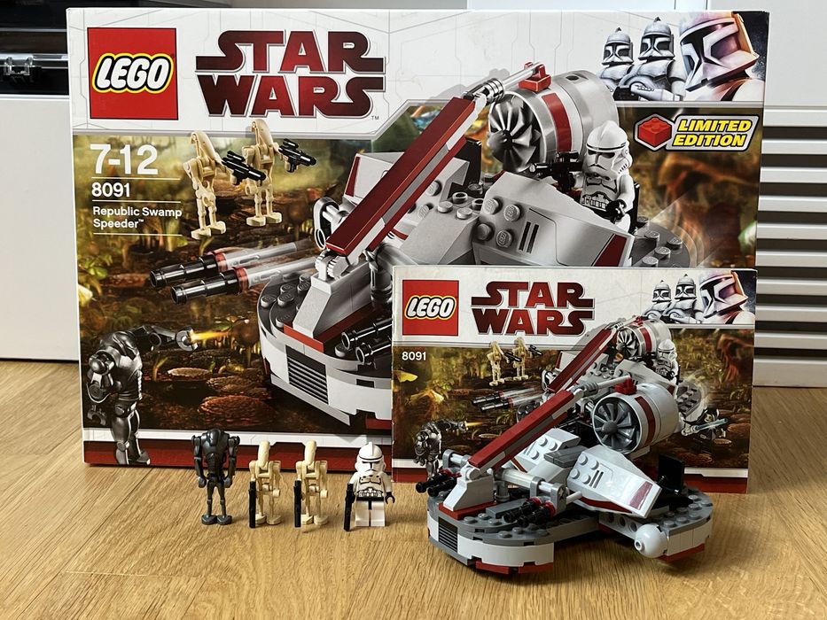 Lego Captain Rex Swamp Speeder 75378 BARC Speeder™ Escape – Box Of