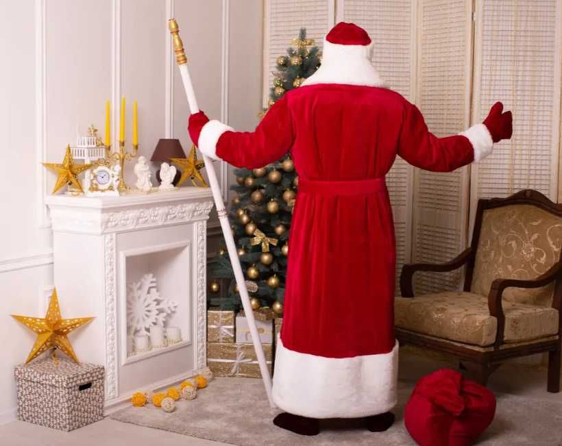 Костюм Деда Мороза. Костюм Снегурочки. Костюм Санти. Костюм Діда Мороз