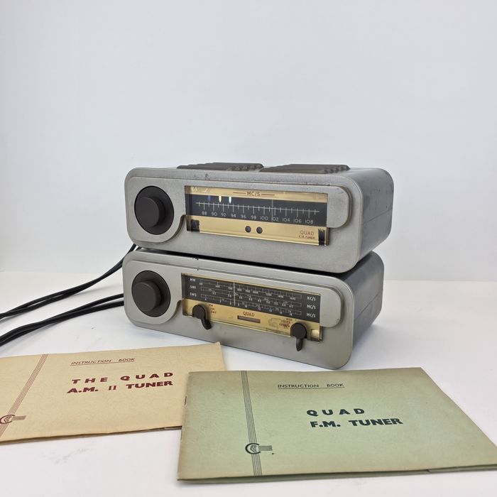 Quad II + Quad 22 amplificadores válvulas