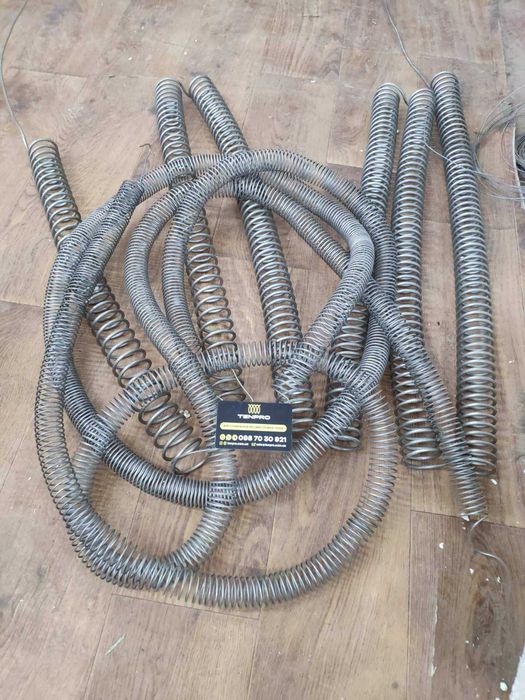 Гріючі спіралі з фехралі, ніхрому. Спіраль для пічі. Спіраль ТенПро.