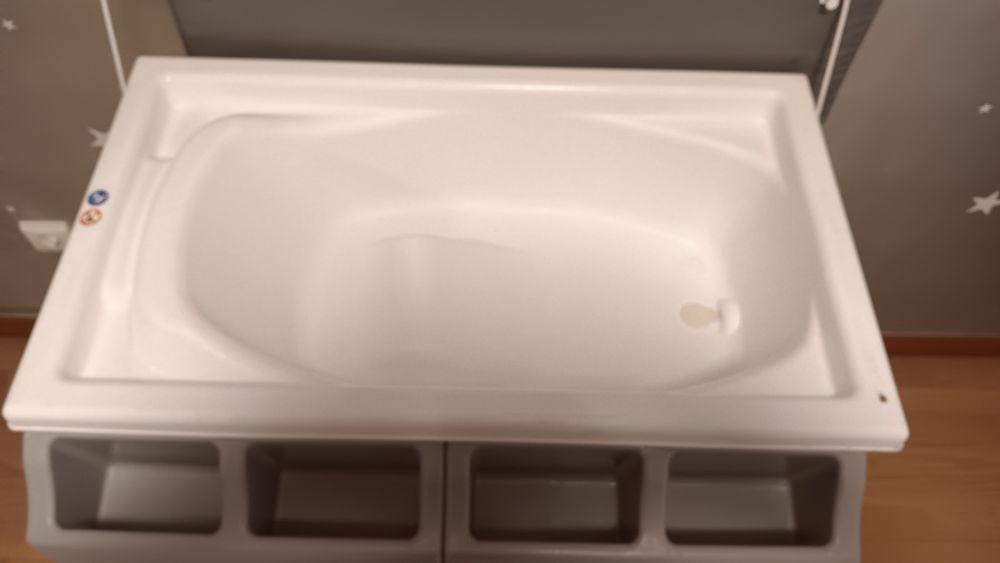 Banheira e trocador bebeconfort