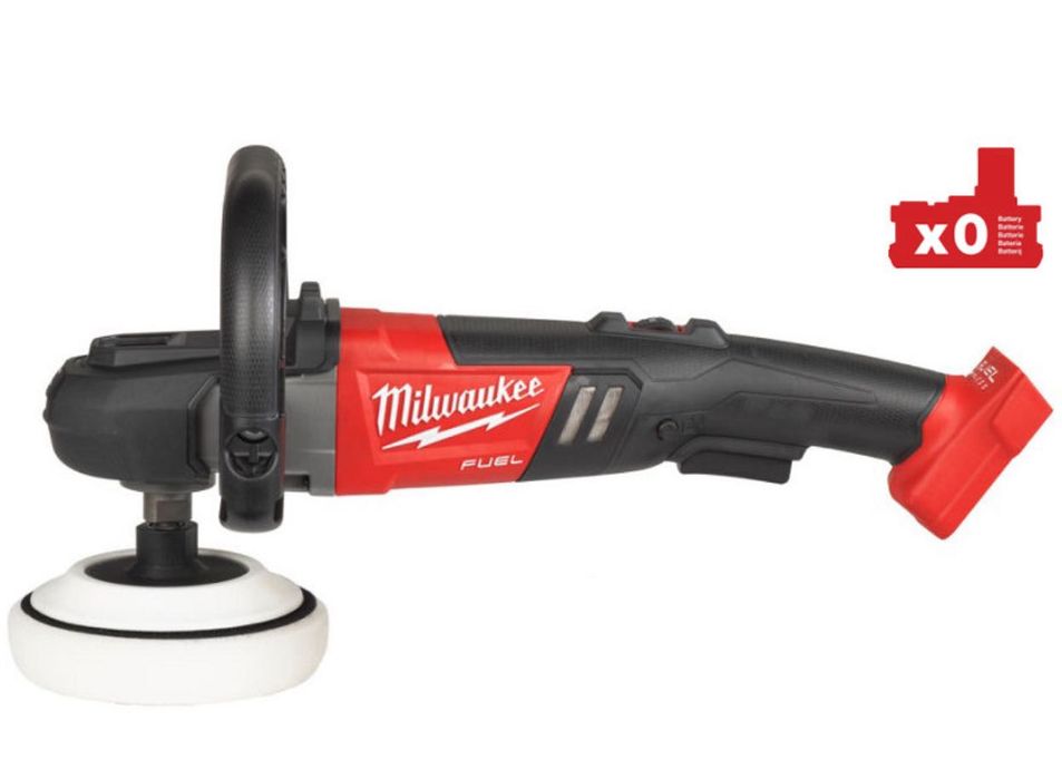 Машина полірувальна кутова акумуляторна MILWAUKEE M18 FAP180-0X, 180мм