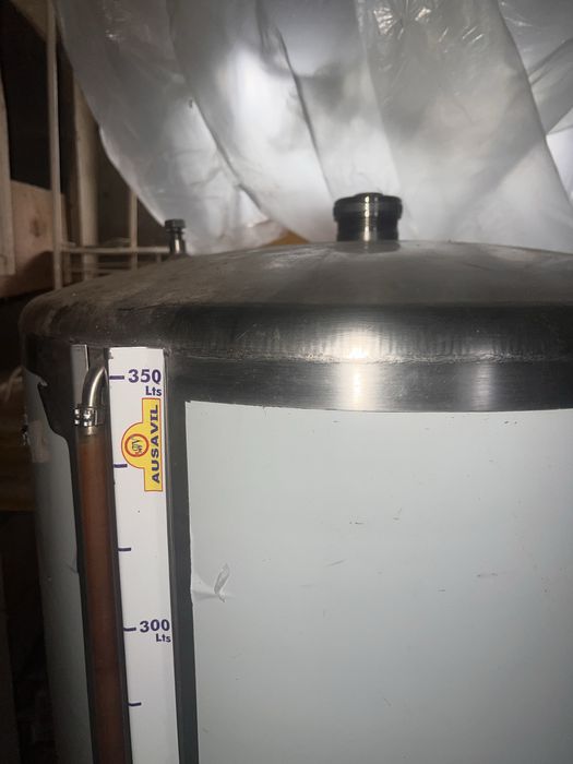 Cuba inox 350 litros