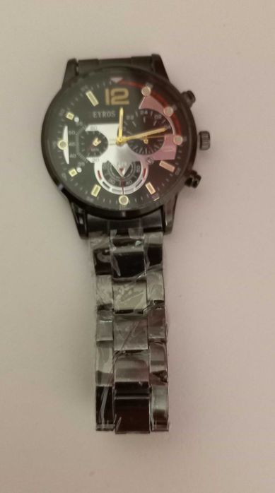 мужские кварцевые наручные часы из нержавеющей стали Deyros