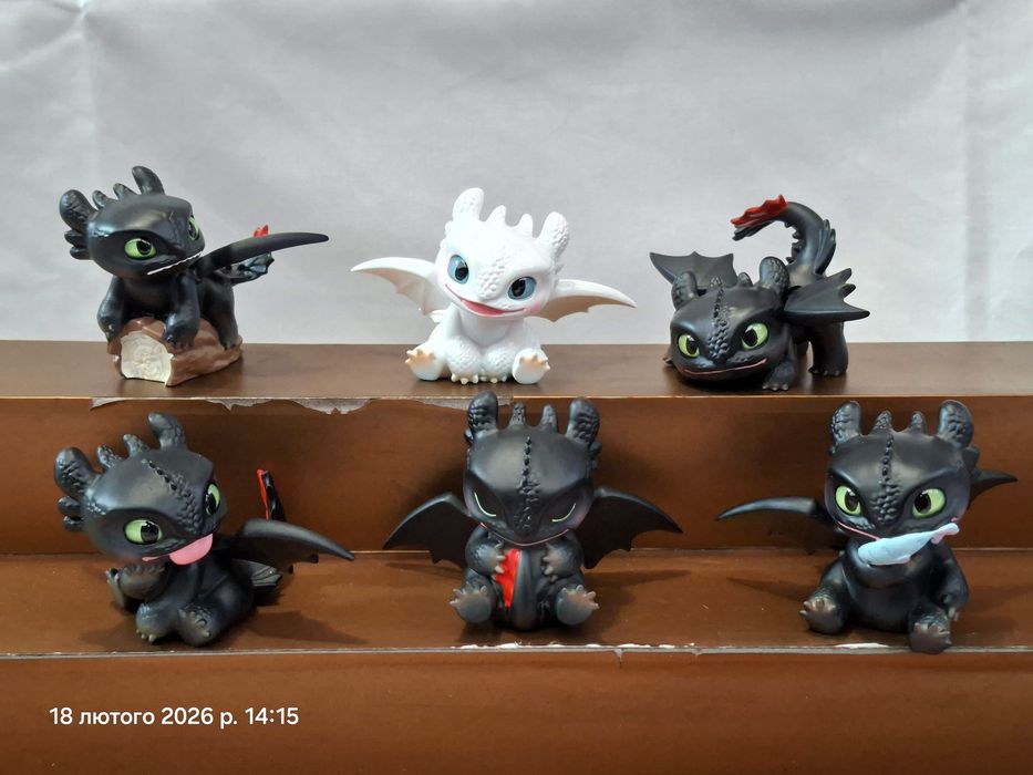 Фигурка Беззубик как приручить дракона how to train dragon дракончик