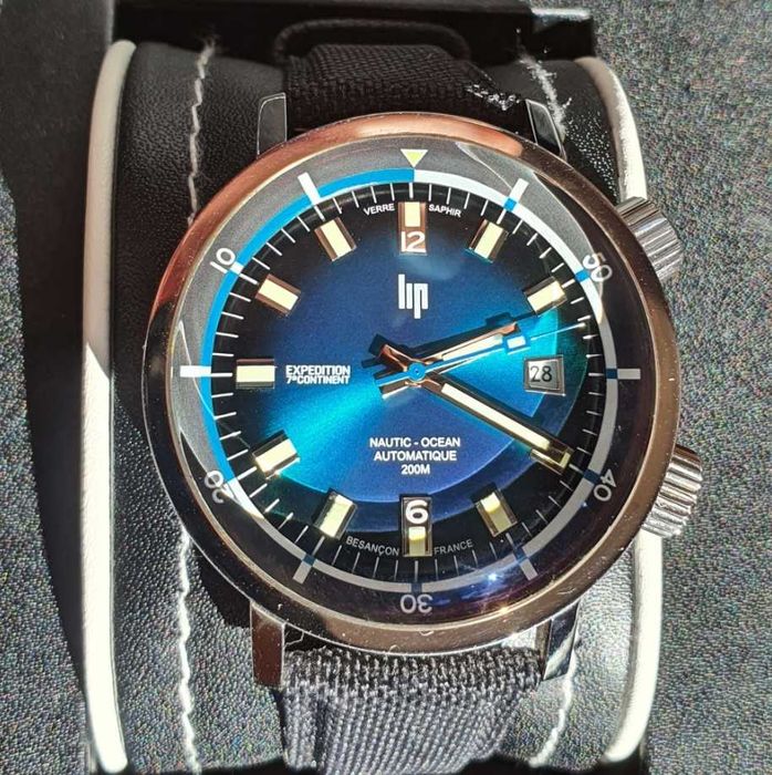 Zegarek LIP Grande Nautic Ski Ocean 7e Continent 671524 Limited