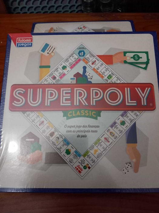 Superpoly Classic jogo de tabuleiro NOVO com desconto 30%