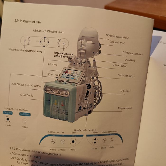 Kombajn kosmetyczny 8w1
