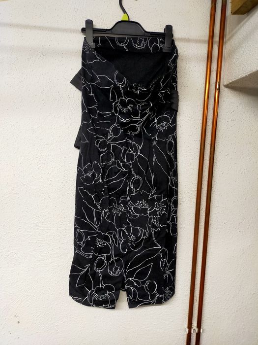 Sukienka czarna bez ramiączek S/M