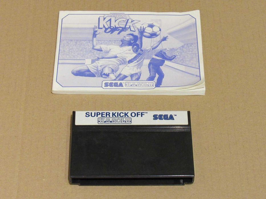 Jogo Sega Master System Super Kick Off completo (#1)