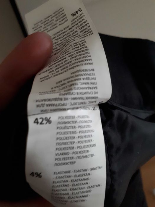 Czarne spodnie Reserved, 34, nowe, z metką, kieszenie, lampasy