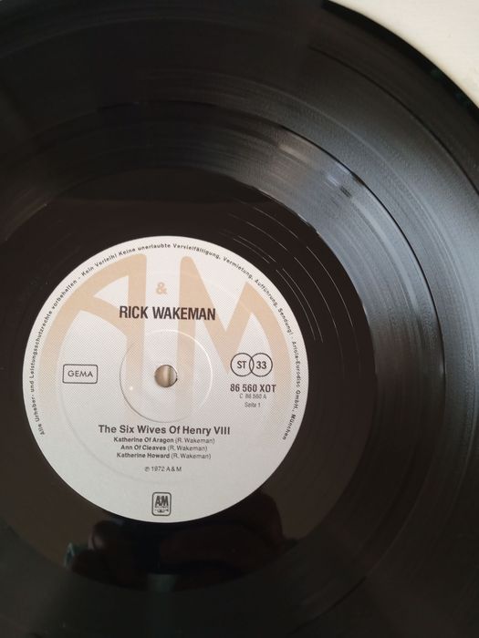 Rick Wakeman - Six Wives of Henry VIII  LP
