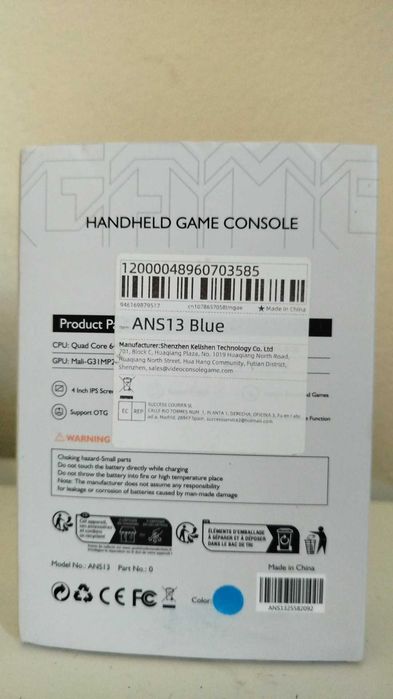 Consola Retro GAMINJA ANS13 64GB – 15.200 Jogos – Nova em Caixa
