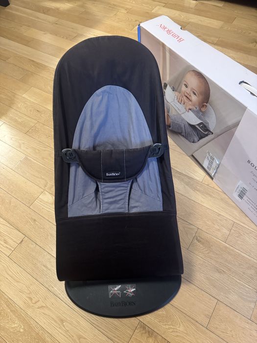 Espreguiçadeira BABYBJÖRN BalanceSoft +Arco Brinquedo +Saco transporte