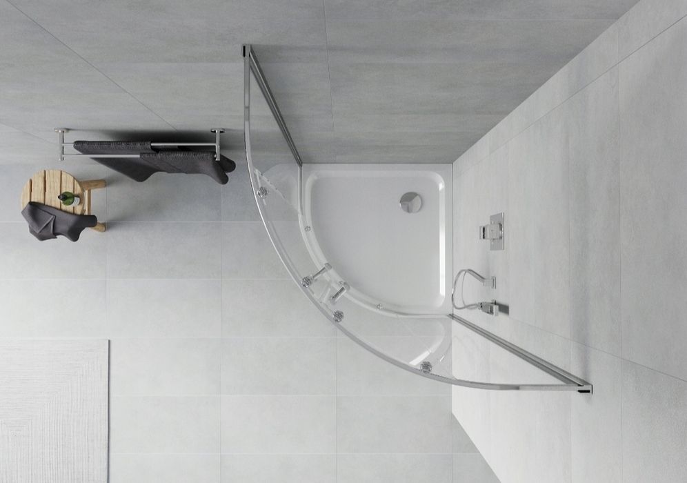 Brodzik Mexen Flat 90cm półokrągły NOWY