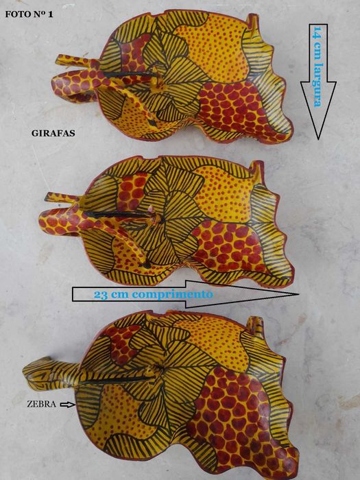 Tigelas decorativas.