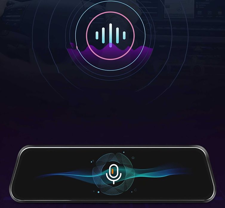 NOWY Wideorejestrator jazdy dotykowy KAMERA COFANIA PRZÓD TYŁ MenuPL