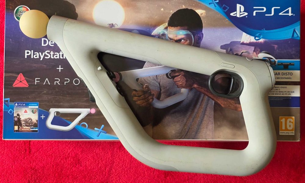 Pack PS4 Pro 1TB + PlayStation VR + Aim Controller + Farpoint – Completo