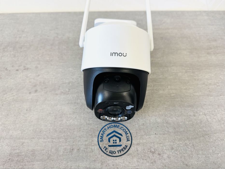 ТРЕКІНГ‼️5Мп IMOU WiFi поворотная IP камера з сиреною для відеонагляду вулична PTZ відеоспостереження уличная видеонаблюдения будинку складу Dahua
