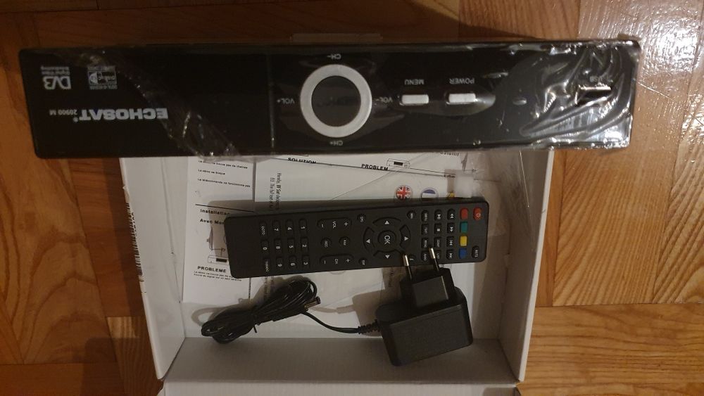 Tuner dekoder satelitarny HD  Echosat 20900M  DVB-S / DVB-S2
