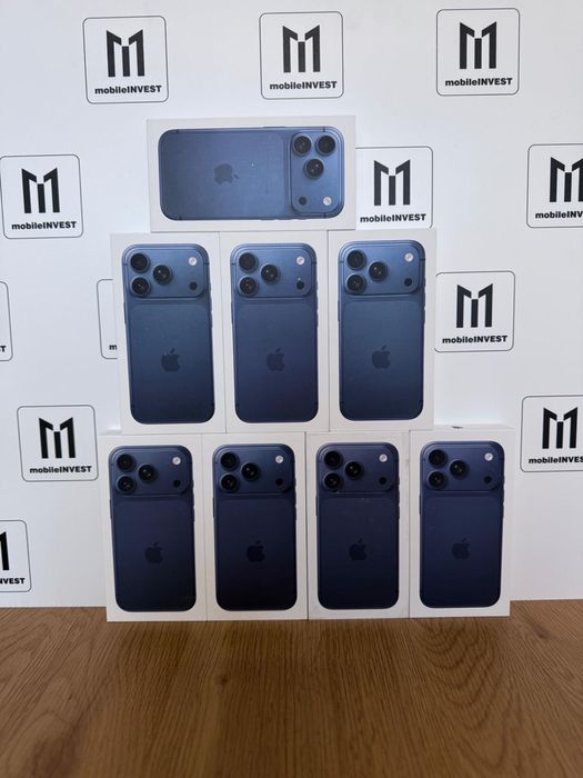 Apple iPhone 17 Pro 256GB Silver srebrny/Orange Cosmic Pomarańczowy/ Deep Blue granatowy SKLEP Zabrze/Ustroń