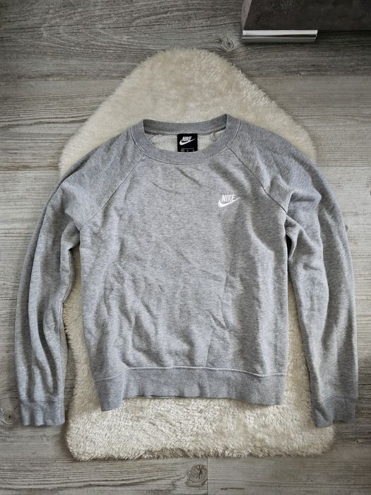 Bluza nike Swoosh Crewneck Rozmiar M Szara Bluza nike