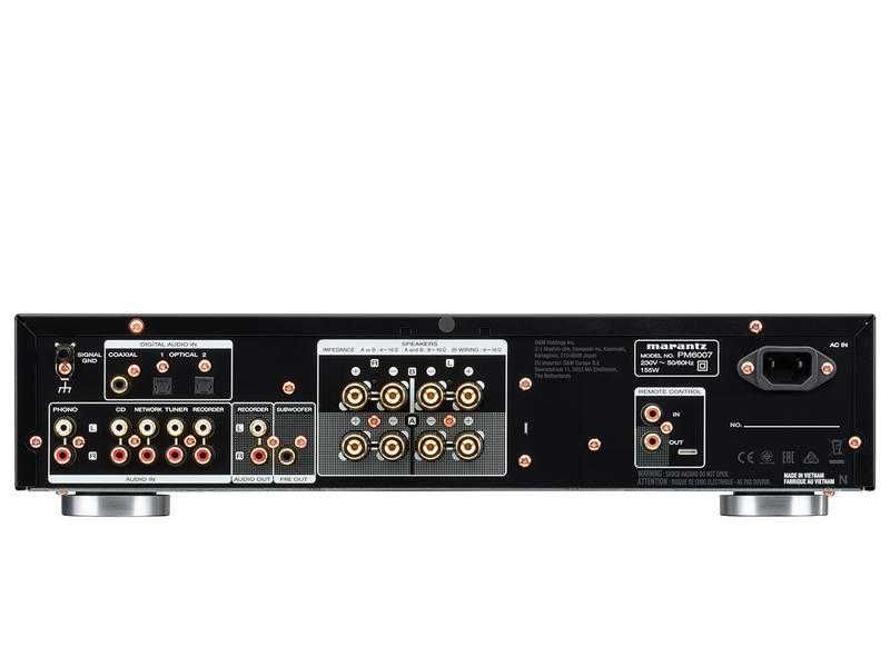 Wzmacniacz MARANTZ PM 6007 czarny, dostępny od ręki