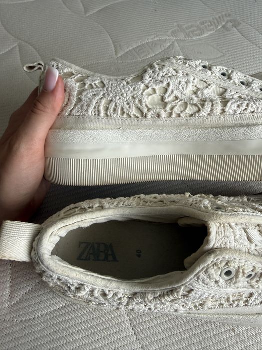 Кеди Zara світлі