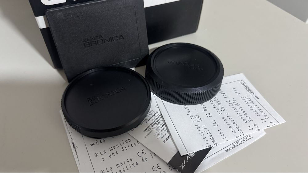 Zenza Bronica caixas