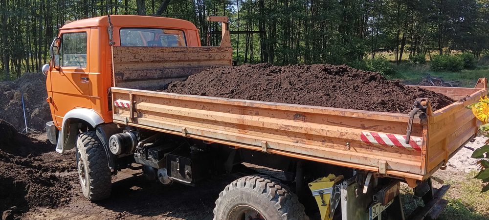 Ziemia ogrodowa czarnoziem naturalny kompost 5 ton