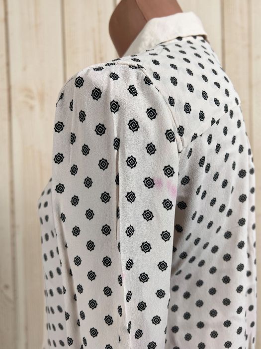Massimo Dutti roz. 38 damska bluzka koszula wiskoza wzór women’s viscose blouse shirt