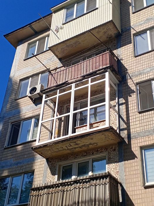 Балкон под ключ.Розшырение бакона