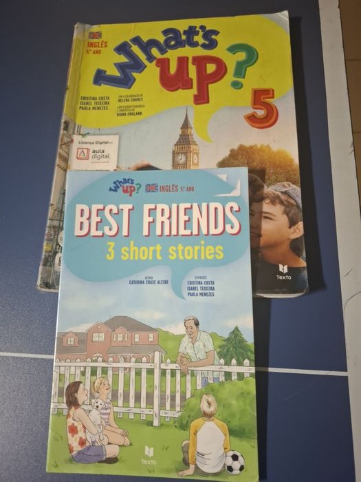 Varios livros escolares do 5a ano