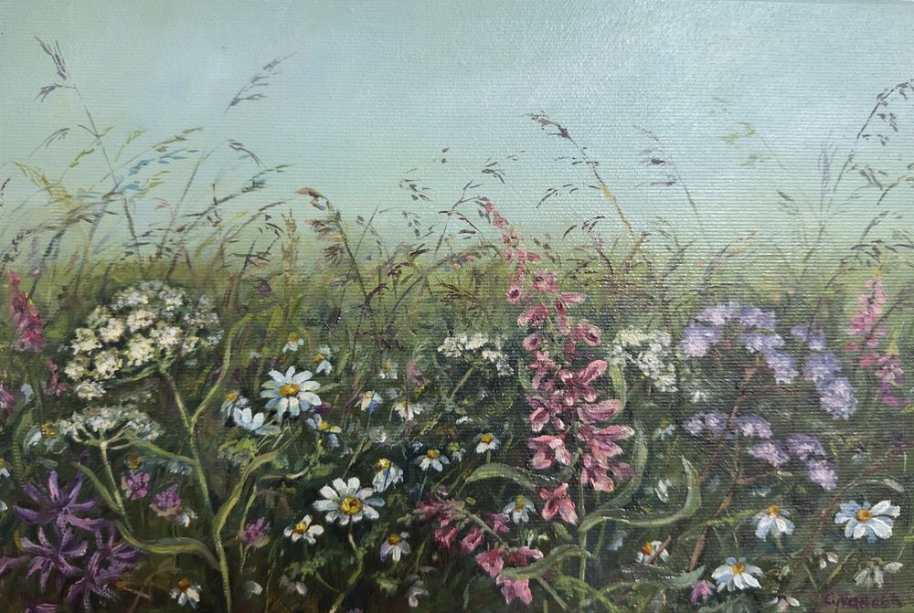 Картина маслом 20*30 Наше рідне