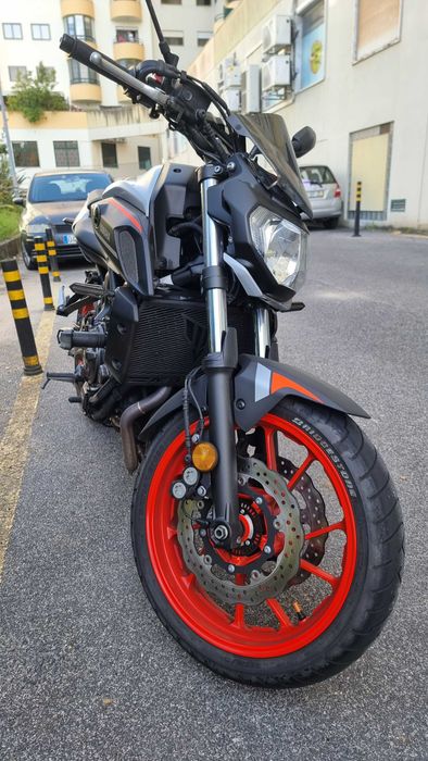 Yamaha MT 07 55kw 09/2019