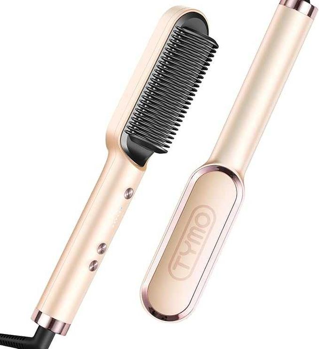 TYMO Szczotka do prostowania włosów, szybkie nagrzewanie