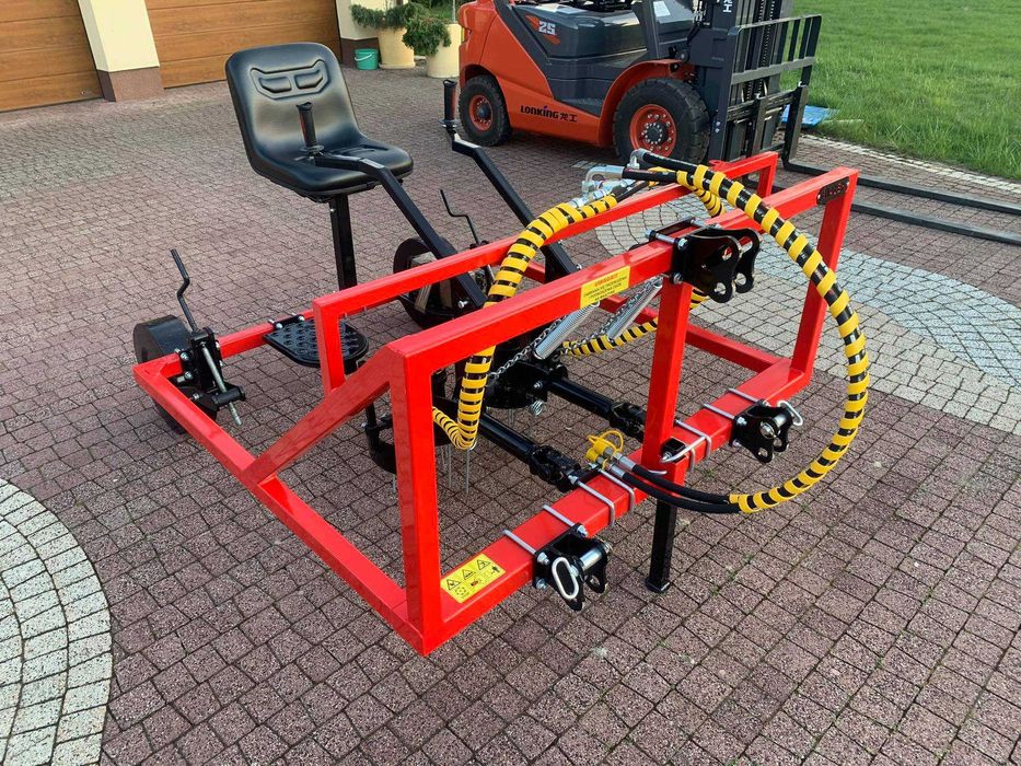 Pielnik Hydrauliczny PHECO do truskawek warzyw jednorzędowy